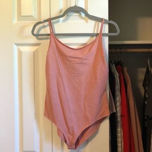 Forever 21 pink bodysuit